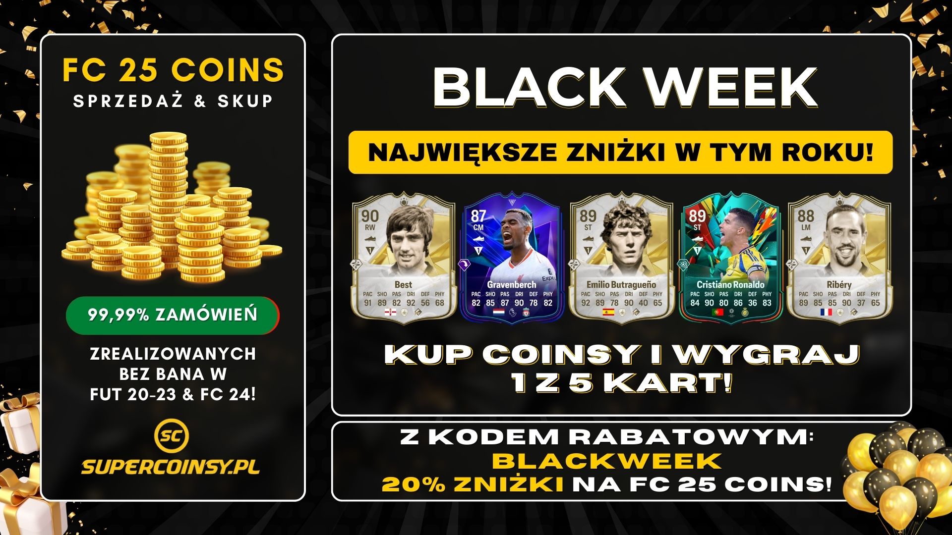 Promocja na FC 25 Coins: Black Week